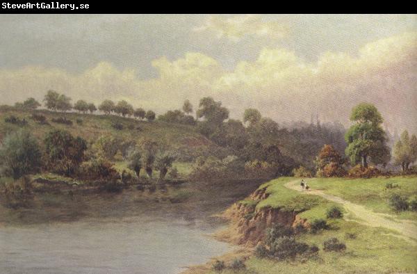 William henry mander A Stroll along the Riverbank (mk37)